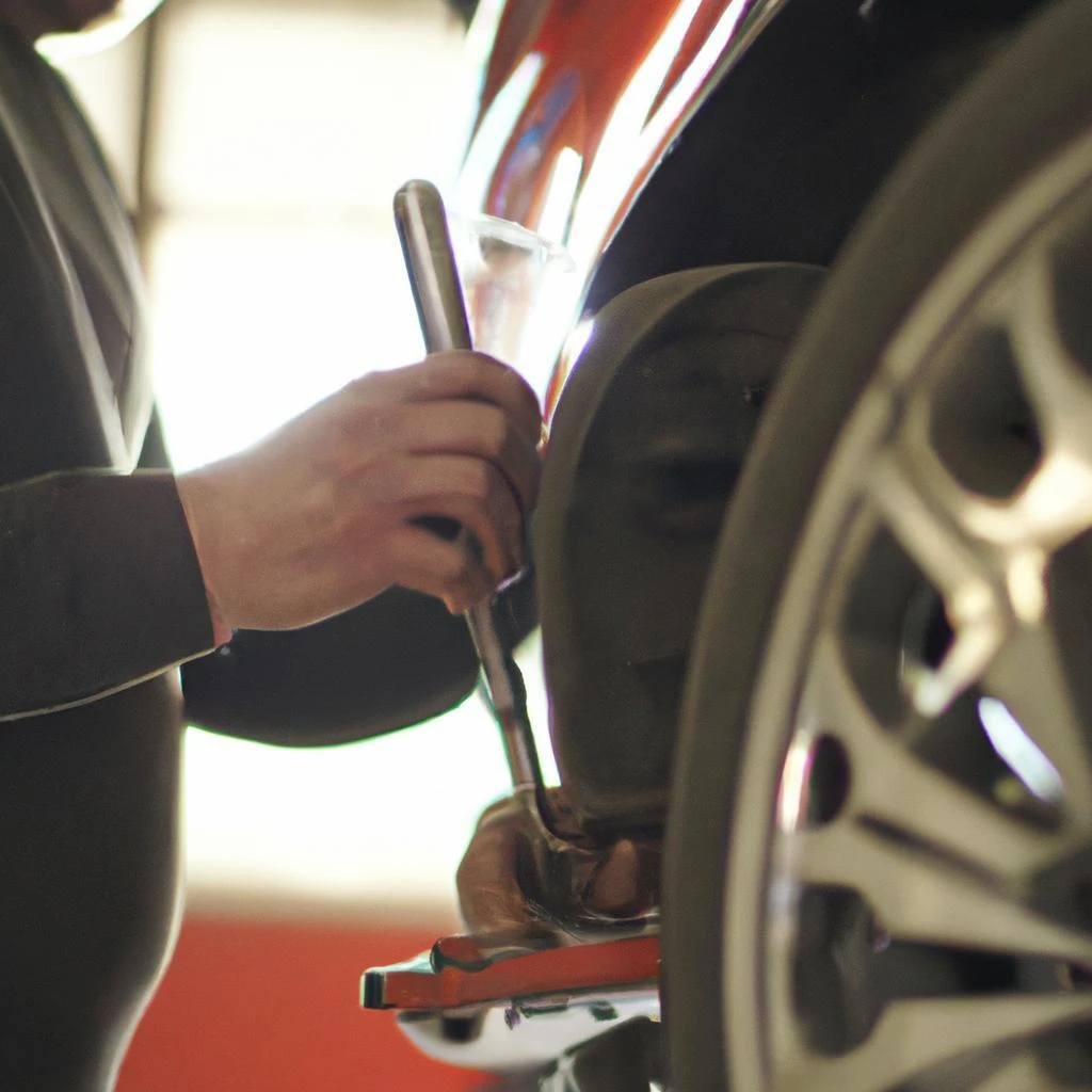 外車専門の職人による丁寧な作業